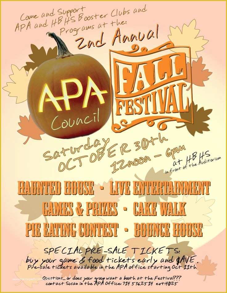 Free Printable Fall Festival Flyer Templates Of Fall Festival Flyer Template Google Search