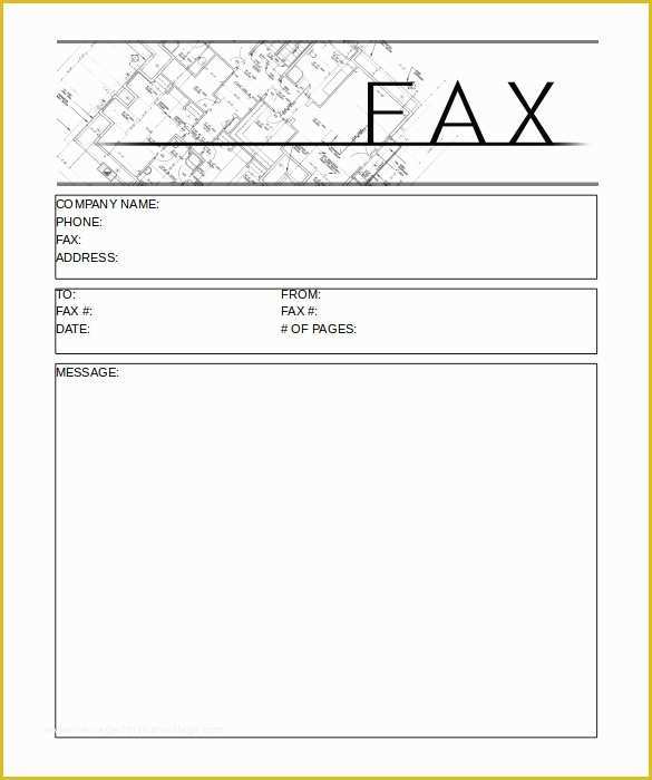 Free Printable Fax Cover Letter Template Of 13 Printable Fax Cover Sheet Templates – Free Sample
