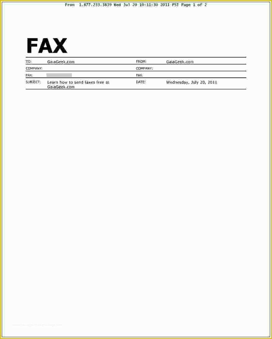 Free Printable Fax Cover Letter Template Of 4 Sample Fax Cover Sheet