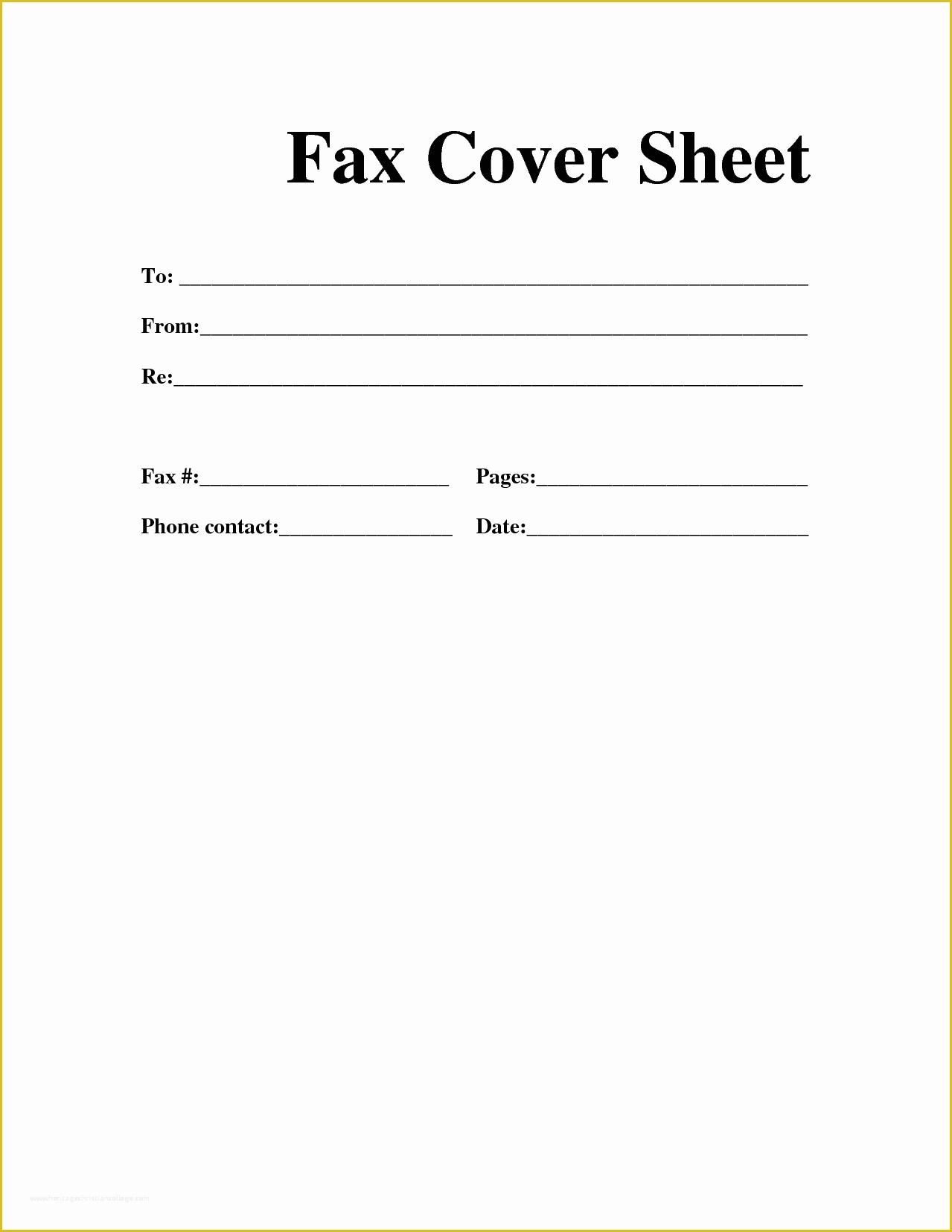 Free Printable Fax Cover Letter Template Of 6 Example Fax Cover Sheet