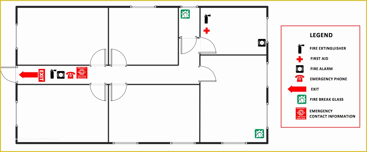 Free Printable Fire Escape Plan Template Of Emergency Action Plan Template