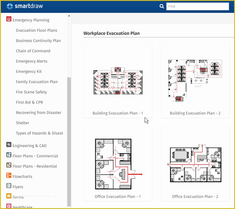 Free Printable Fire Escape Plan Template Of Emergency Plan software Make Free Escape Plans &amp; Fire