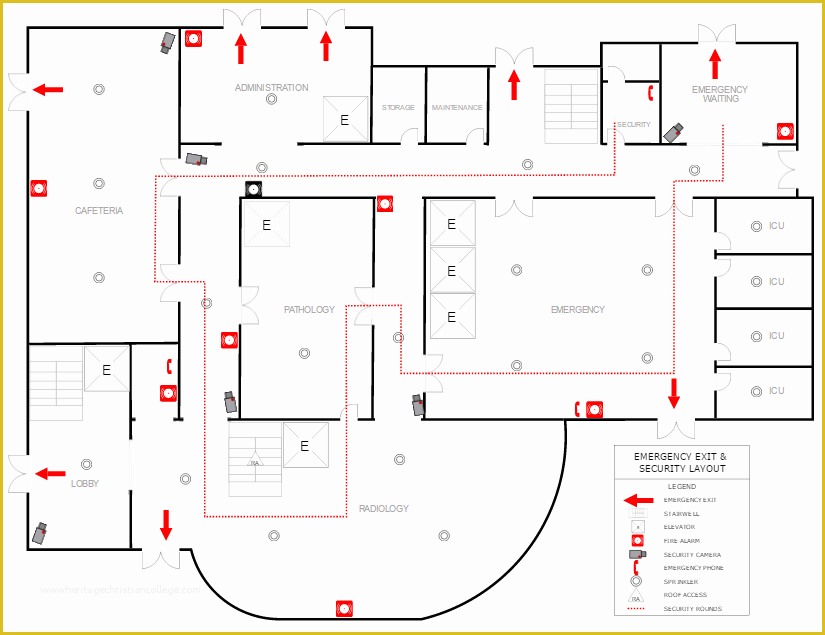 Free Printable Fire Escape Plan Template Of Fire Escape Plan Maker