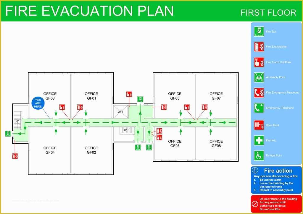 Free Printable Fire Escape Plan Template Of Fire Evacuation Plans original Cad solutions