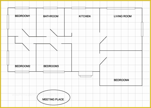 Free Printable Fire Escape Plan Template Of Home [ ]