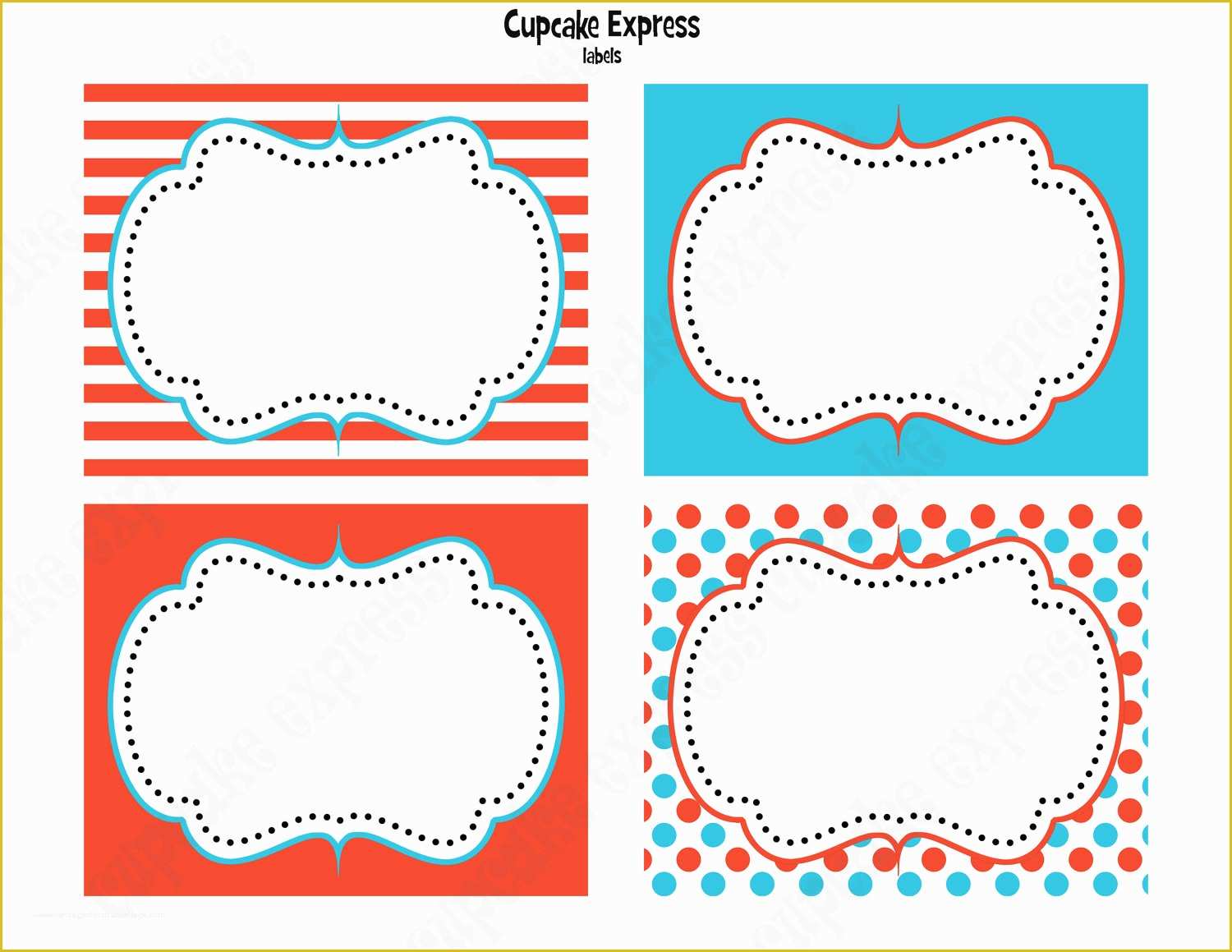 Free Printable Food Label Templates