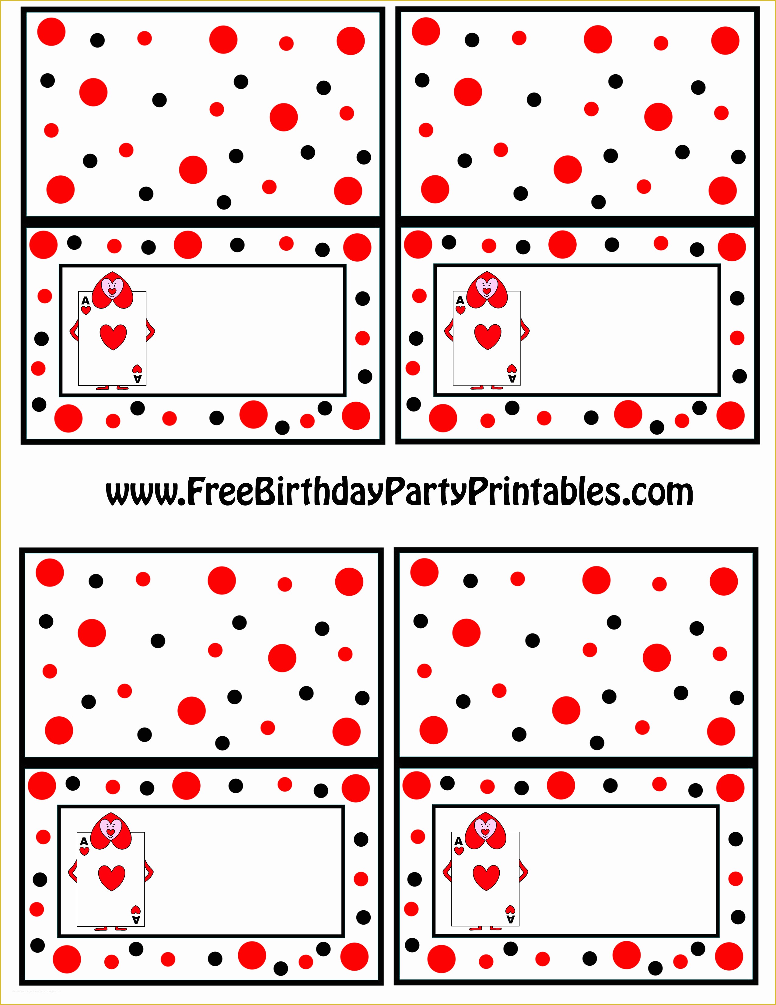 Free Printable Food Labels Templates Of Alice In Wonderland Card Sol Rs