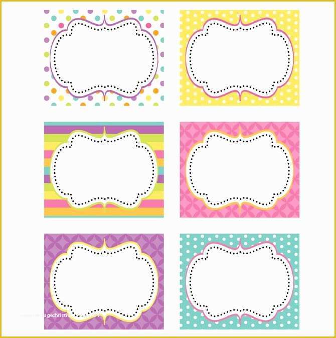 Free Printable Food Labels Templates Of Spring Bugs Printable Food Labels