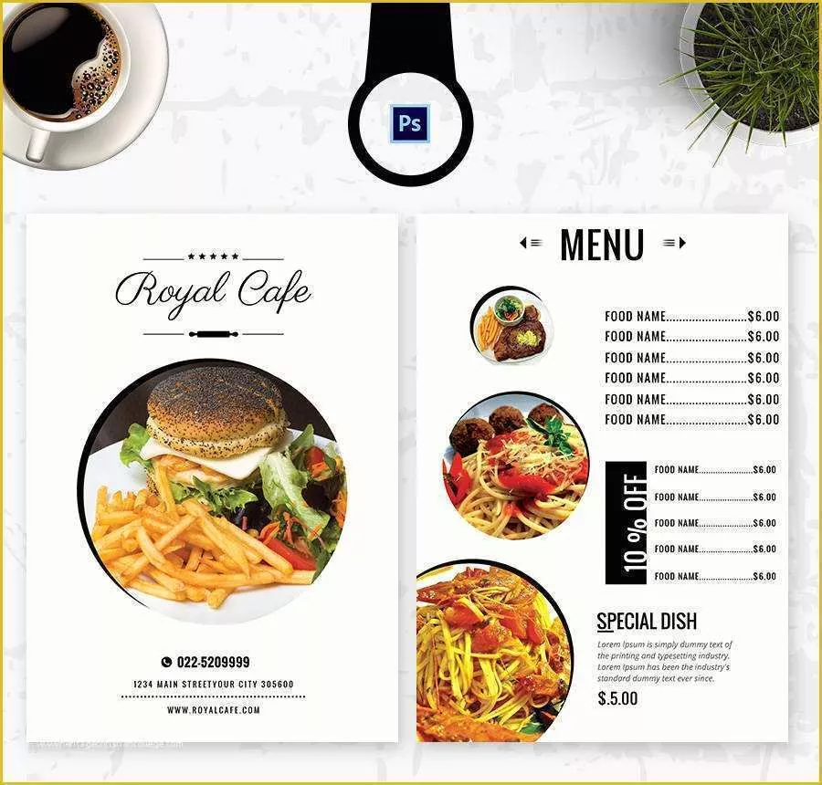 Free Printable Food Menu Templates Of 16 Free Menu Templates Cafe Restaurant Party