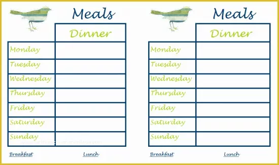 Free Printable Food Menu Templates Of 40 Recipe Card Template and Free Printables – Tip Junkie