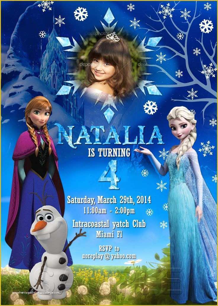 Free Printable Frozen Invitations Templates Of Best 25 Free Frozen Invitations Ideas On Pinterest