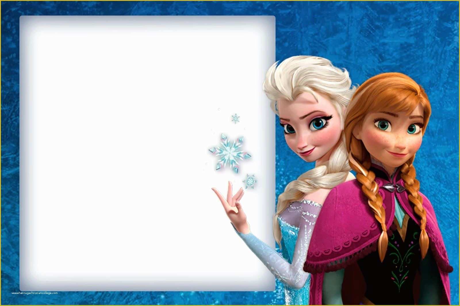 Free Printable Frozen Invitations Templates Of Frozen Cute Free Printable Invitations A Few Nice Ones