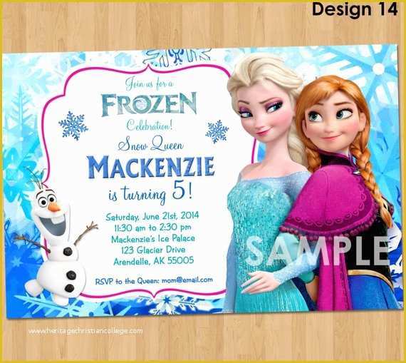 Free Printable Frozen Invitations Templates Of Frozen Invitation Disney Frozen Invitation Printable