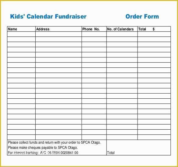 Free Printable Fundraiser Flyer Templates Of 16 Fundraiser order Templates – Docs Word