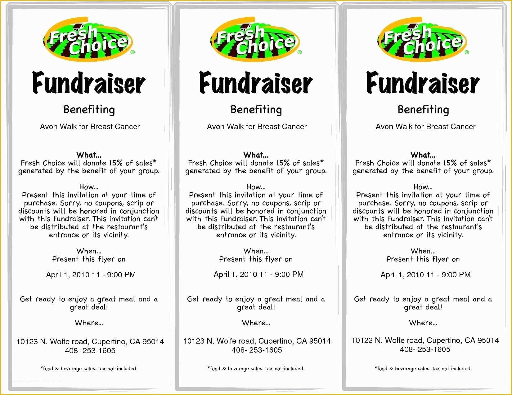 Free Printable Fundraiser Flyer Templates Of Free Printable Fundraiser Flyer Templates themesclub