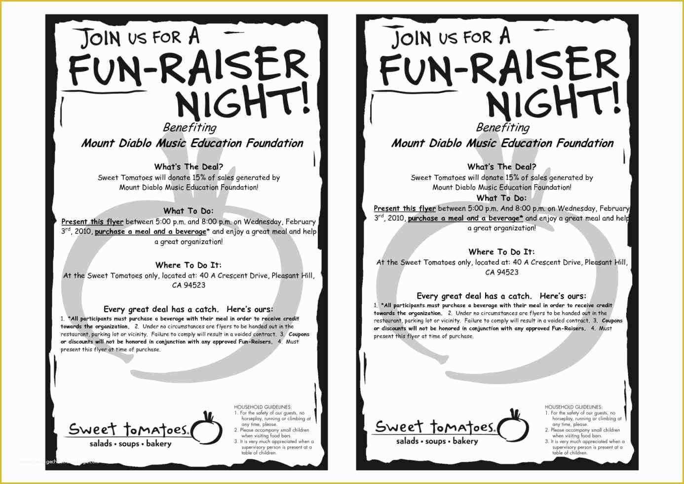 Free Printable Fundraiser Flyer Templates Of Pto Flyer Templates Hola Klonec