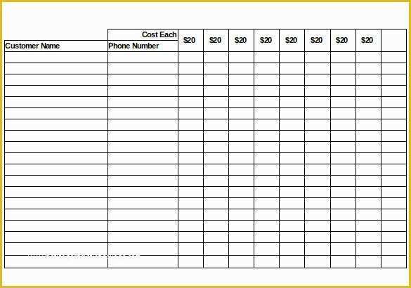 Free Printable Fundraiser order form Template Of 16 Fundraiser order Templates – Free Sample Example
