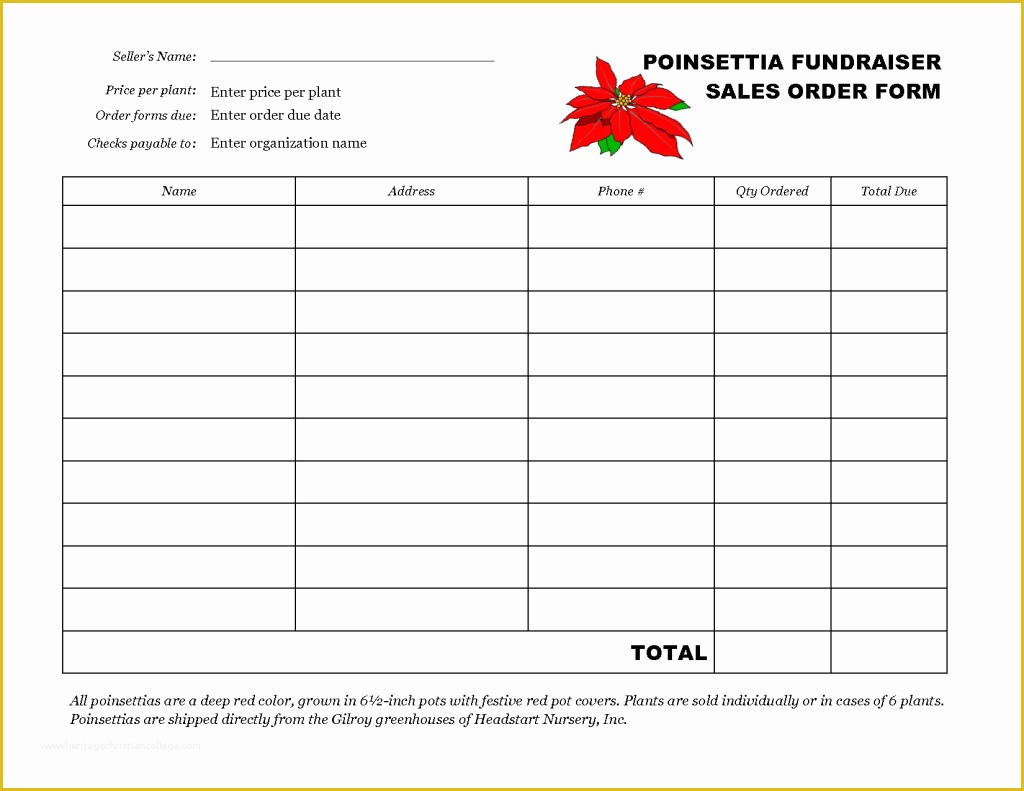 Free Printable Fundraiser order form Template Of Fundraising forms Templates Free Sample Business Loan