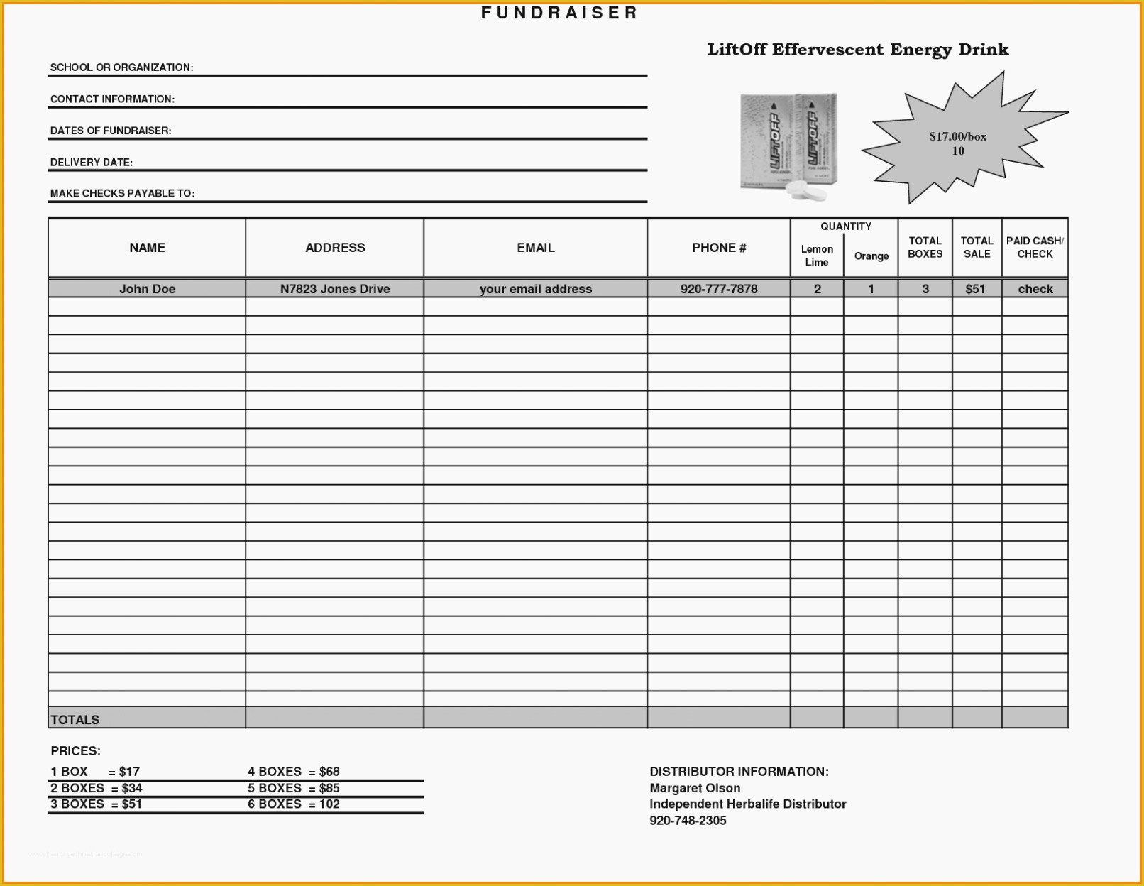 Free Printable Fundraiser order form Template Of Here S why You Should attend Free Printable