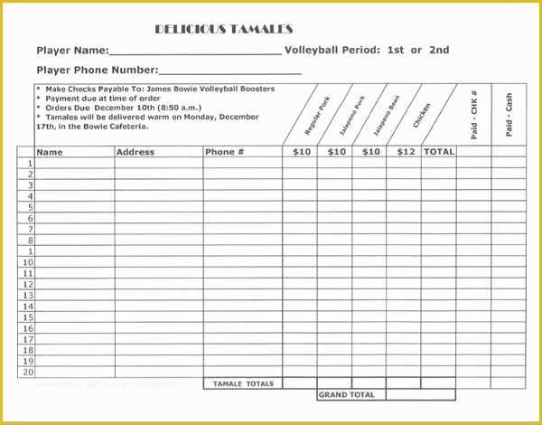 Free Printable Fundraiser order form Template Of Pin Line order form On Pinterest In Ing Search Terms