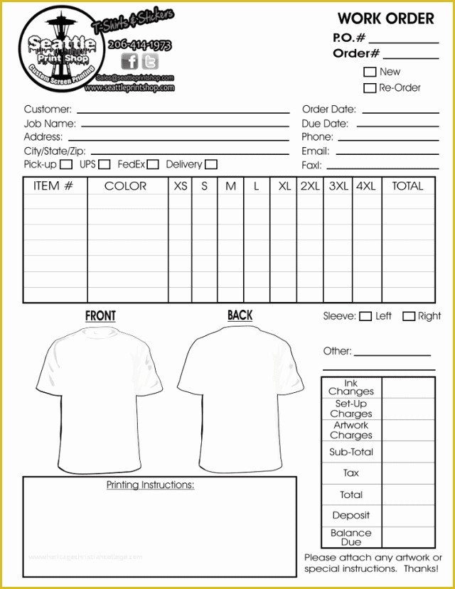 Free Printable Fundraiser order form Template Of Printable T Shirt order forms Templates Excel Template