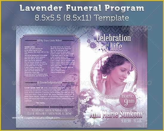 Free Printable Funeral Program Template Of Funeral Program Template 30 Download Free Documents In