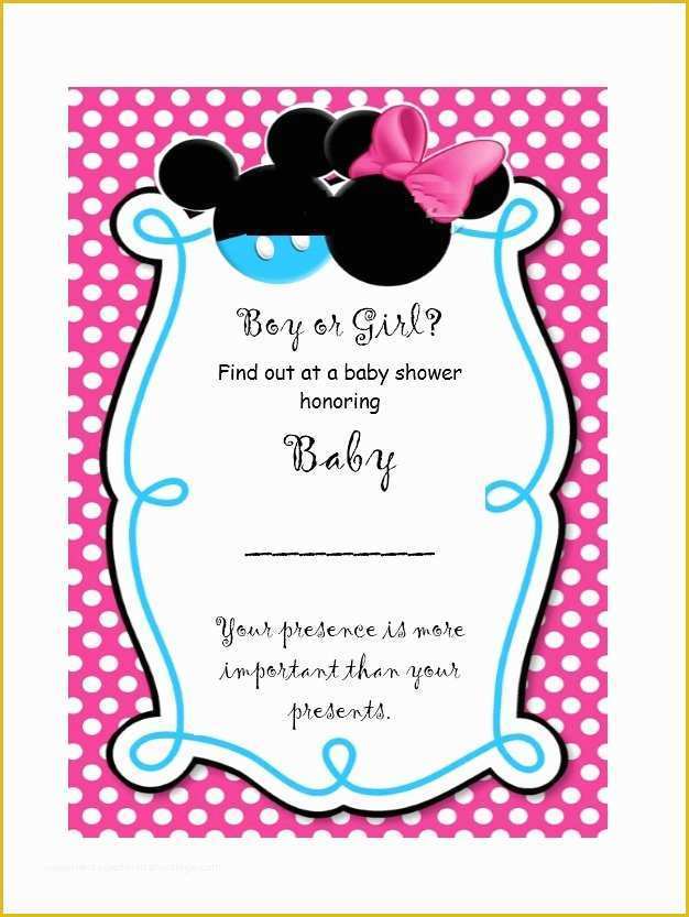 Free Printable Gender Reveal Templates Of 17 Free Gender Reveal 