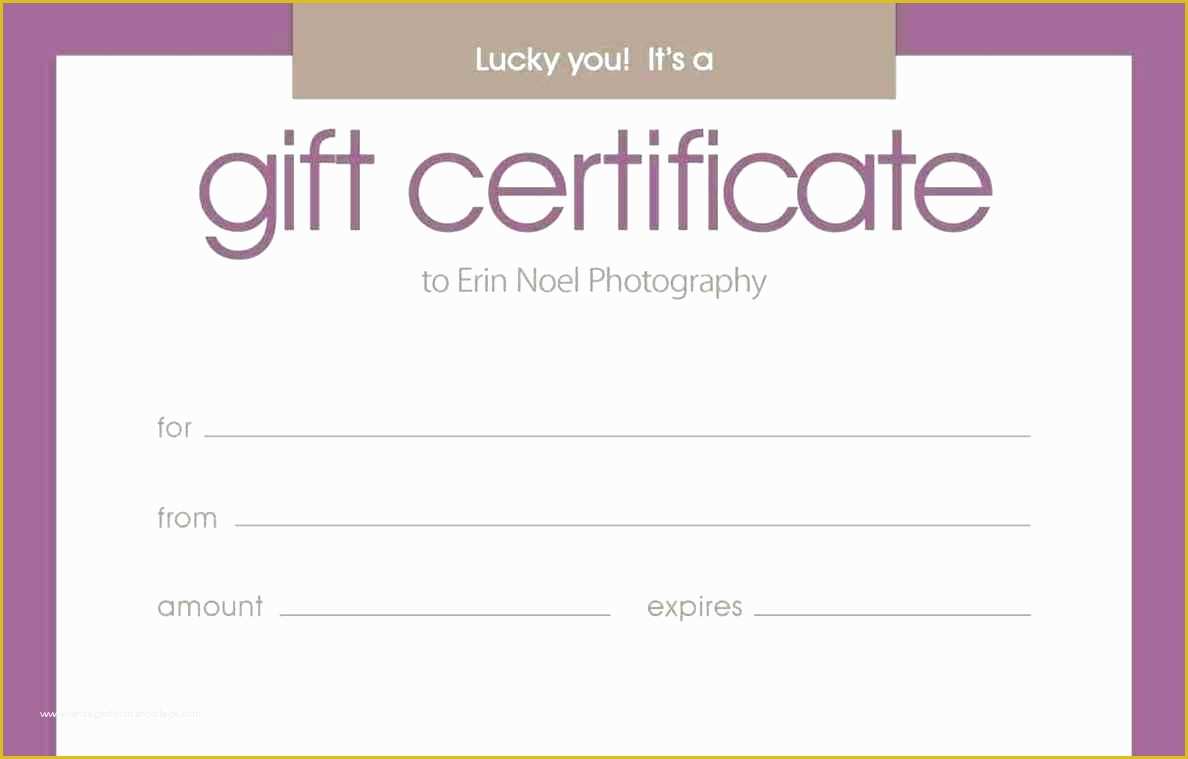 Free Printable Gift Certificates Templates Of Blank Gift Certificate Template Mughals