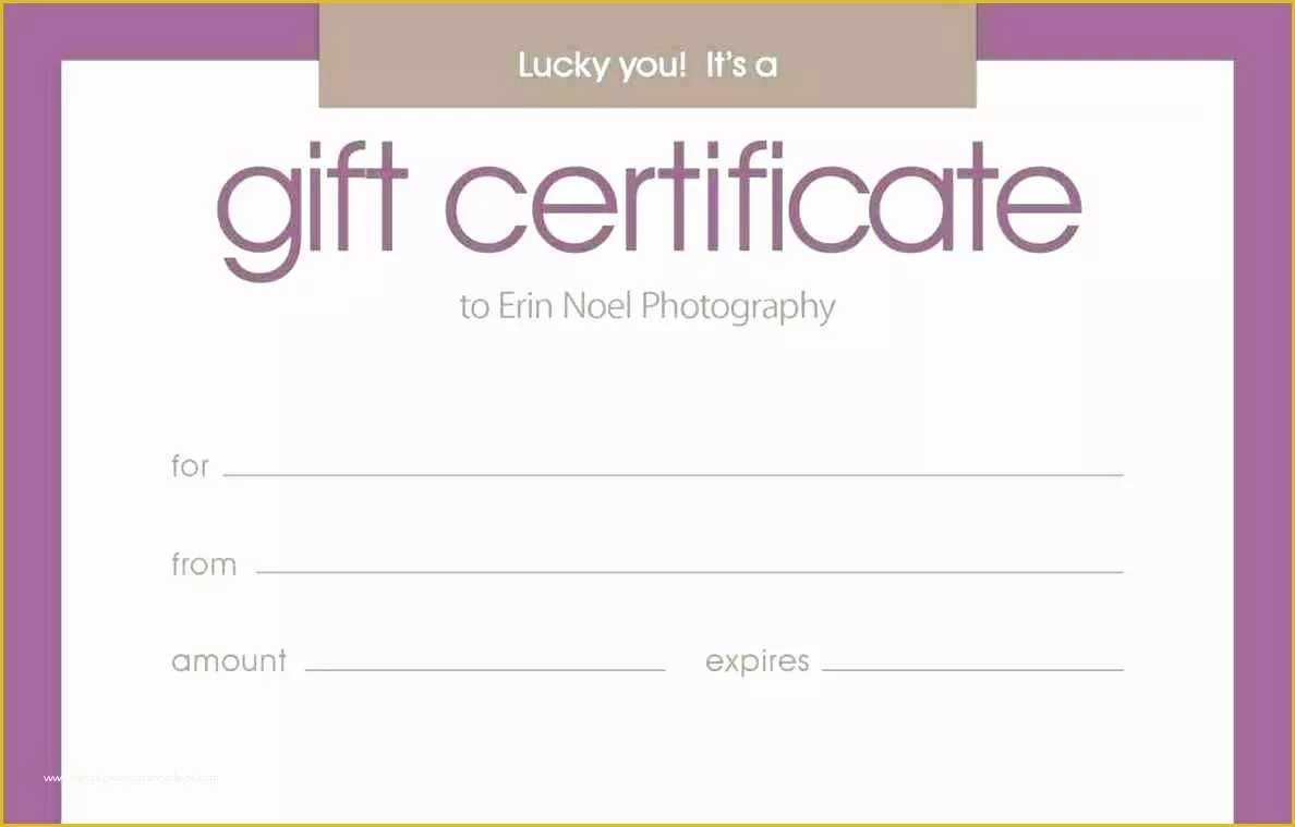 Free Printable Gift Certificates Templates Of Blank Gift Certificate Template Mughals