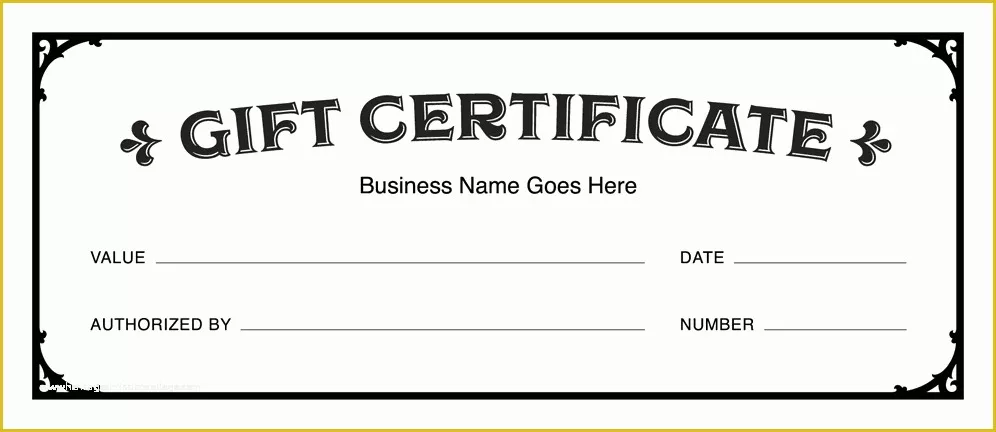 Free Printable Gift Certificates Templates Of Gift Certificate Templates Download Free Gift