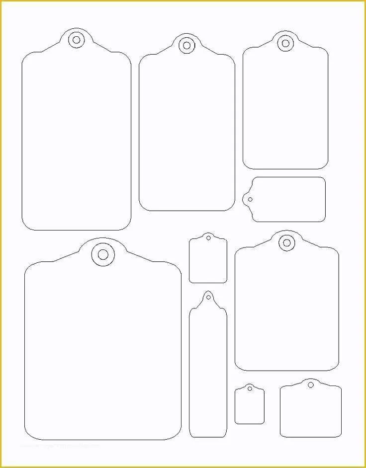 Free Printable Gift Tags Templates Of 1000 Ideas About Tag Templates On Pinterest