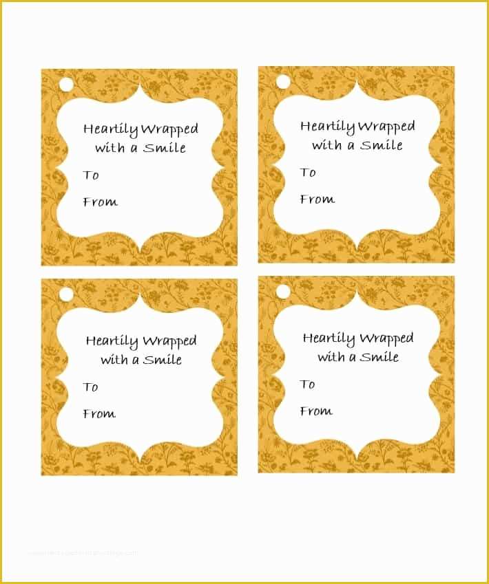 Free Printable Gift Tags Templates Of 44 Free Printable Gift Tag Templates Template Lab