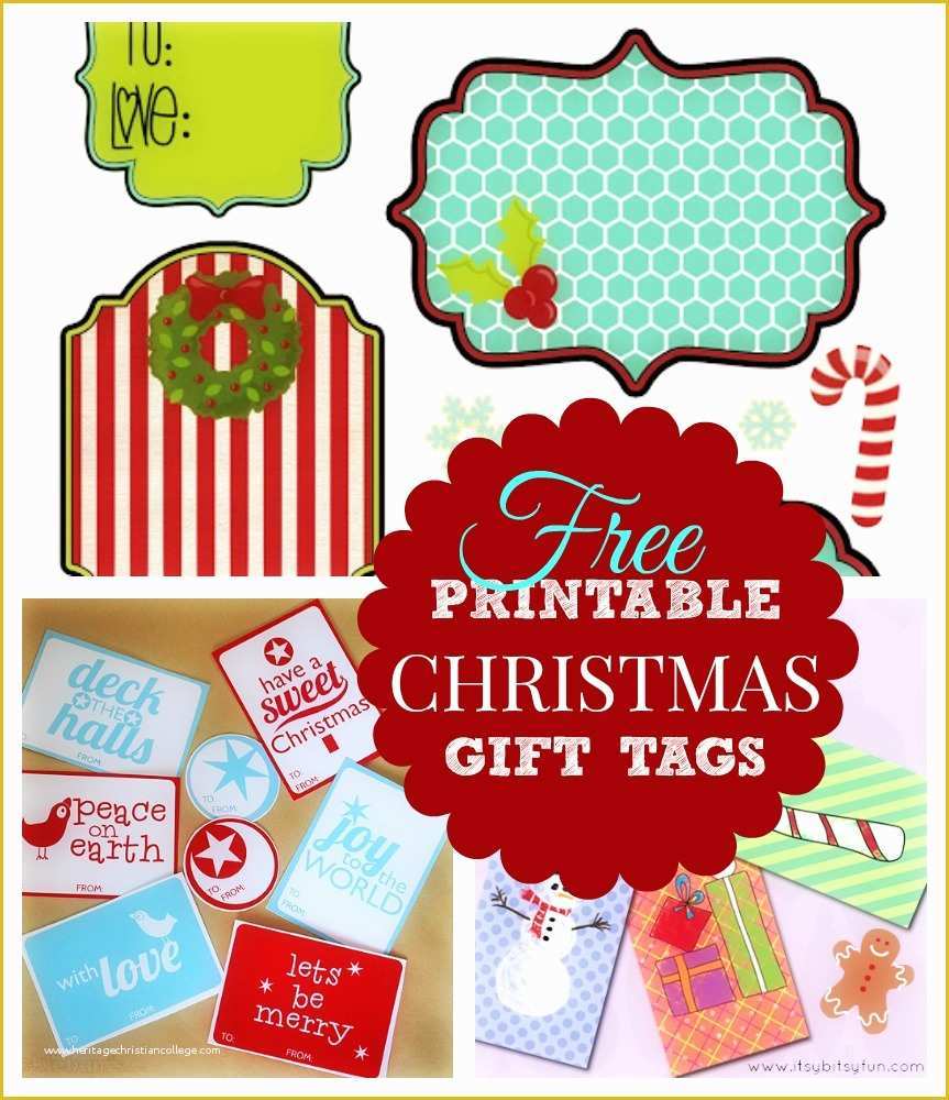 Free Printable Gift Tags Templates Of Printable Christmas Gift List What Mommy Does