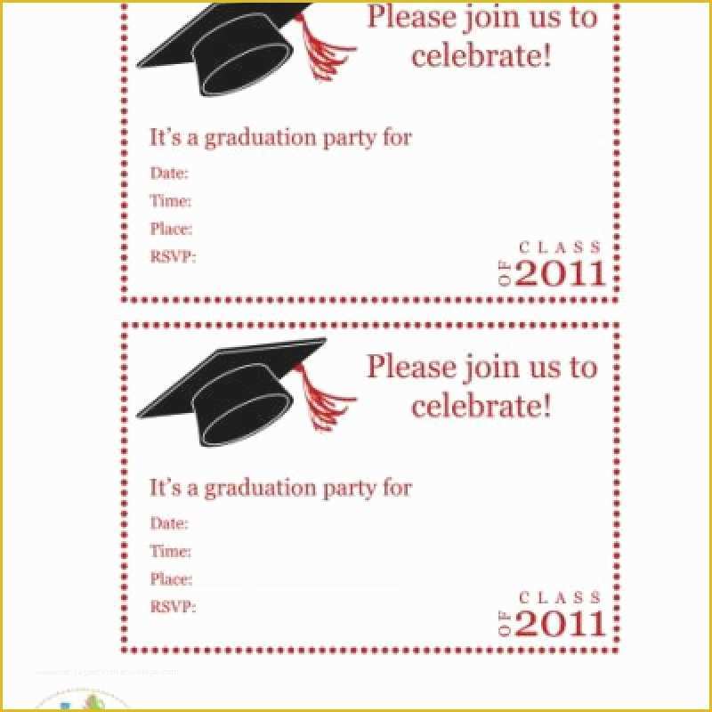 Free Printable Graduation Invitation Templates Of Free Hallmark Printable Graduation Party Invitation