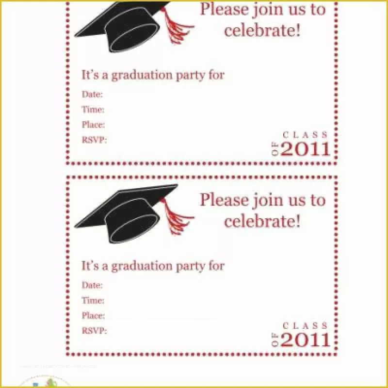 Free Printable Graduation Invitation Templates Of Free Hallmark Printable Graduation Party Invitation