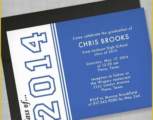 Free Printable Graduation Invitation Templates Of High School Graduation Invitation Template – Download &amp; Print