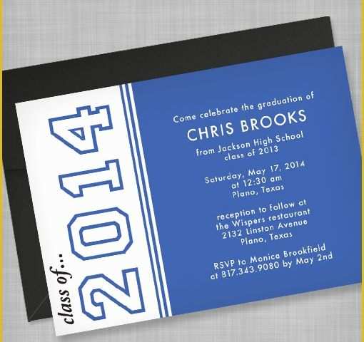 Free Printable Graduation Invitation Templates Of High School Graduation Invitation Template – Download &amp; Print