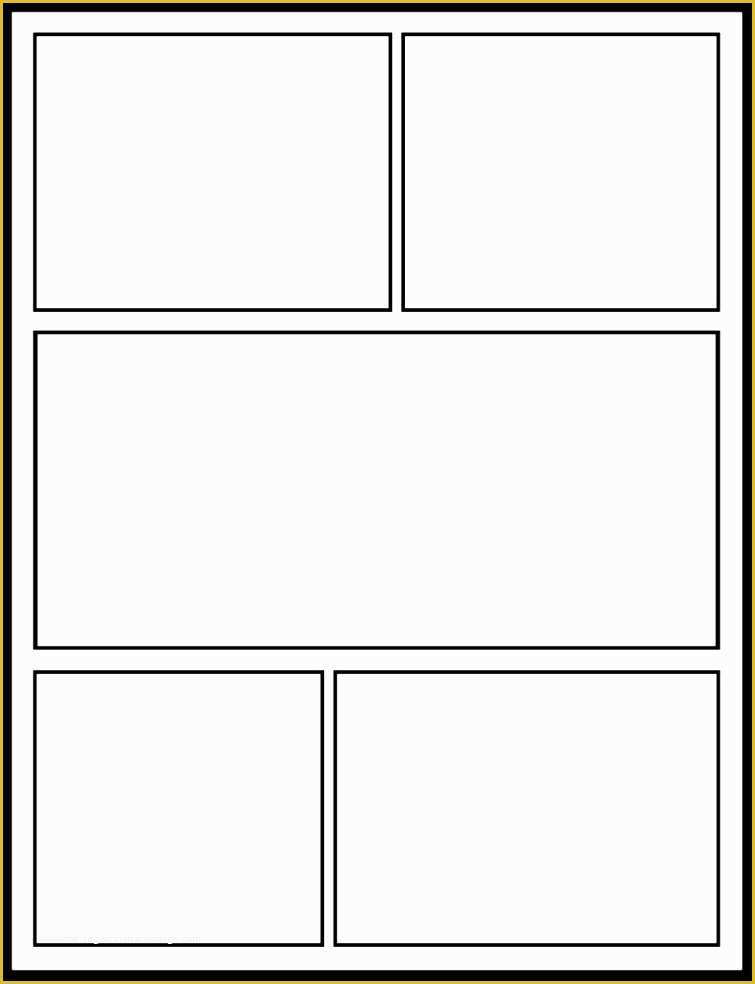 Graphic Novel Template Printable Printable World Holiday