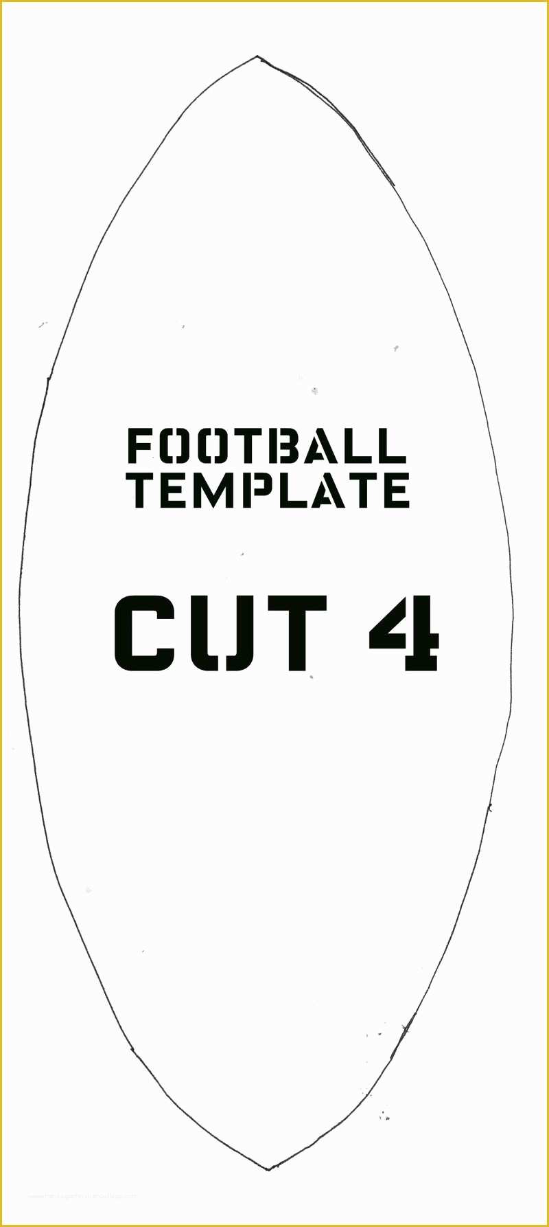 Free Printable Graphics Template Of Printable Football Template