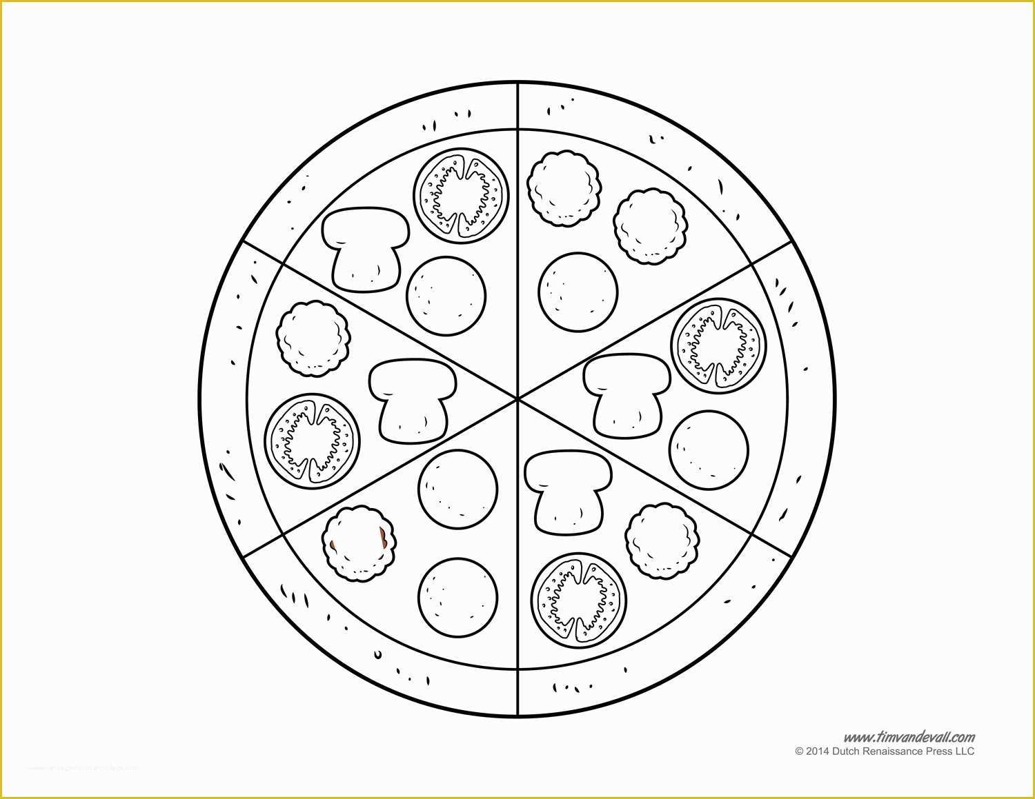 Free Printable Graphics Template Of Templates Clipart Pizza Pencil and In Color Templates