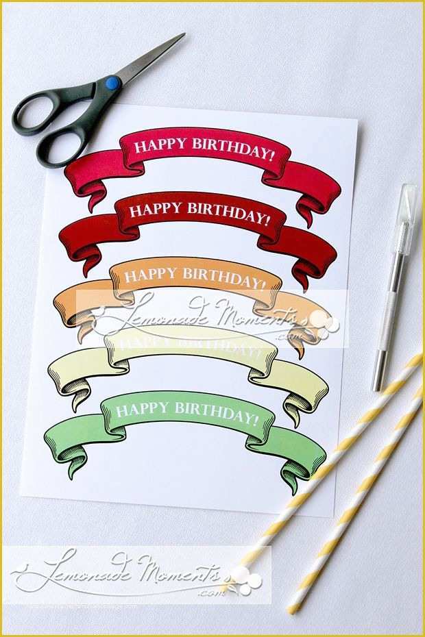 Free Printable Happy Birthday Banner Templates Of Free Cake Banner Printables Kid Party Ideas