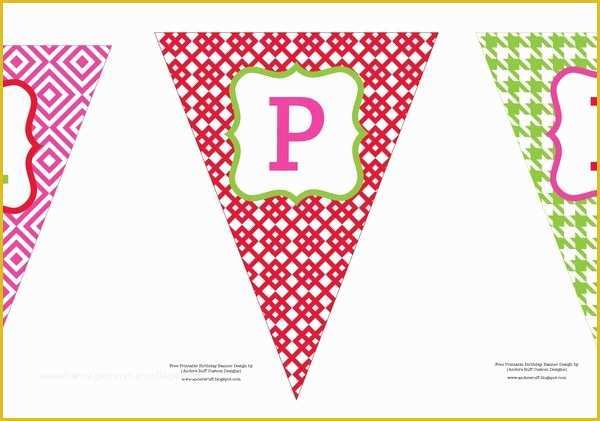 Free Printable Happy Birthday Banner Templates Of Free Printable Birthday Banners Personalized Printable