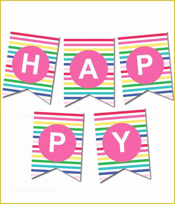 Free Printable Happy Birthday Banner Templates Of Free Printable Happy Birthday Signs Printable 360 Degree