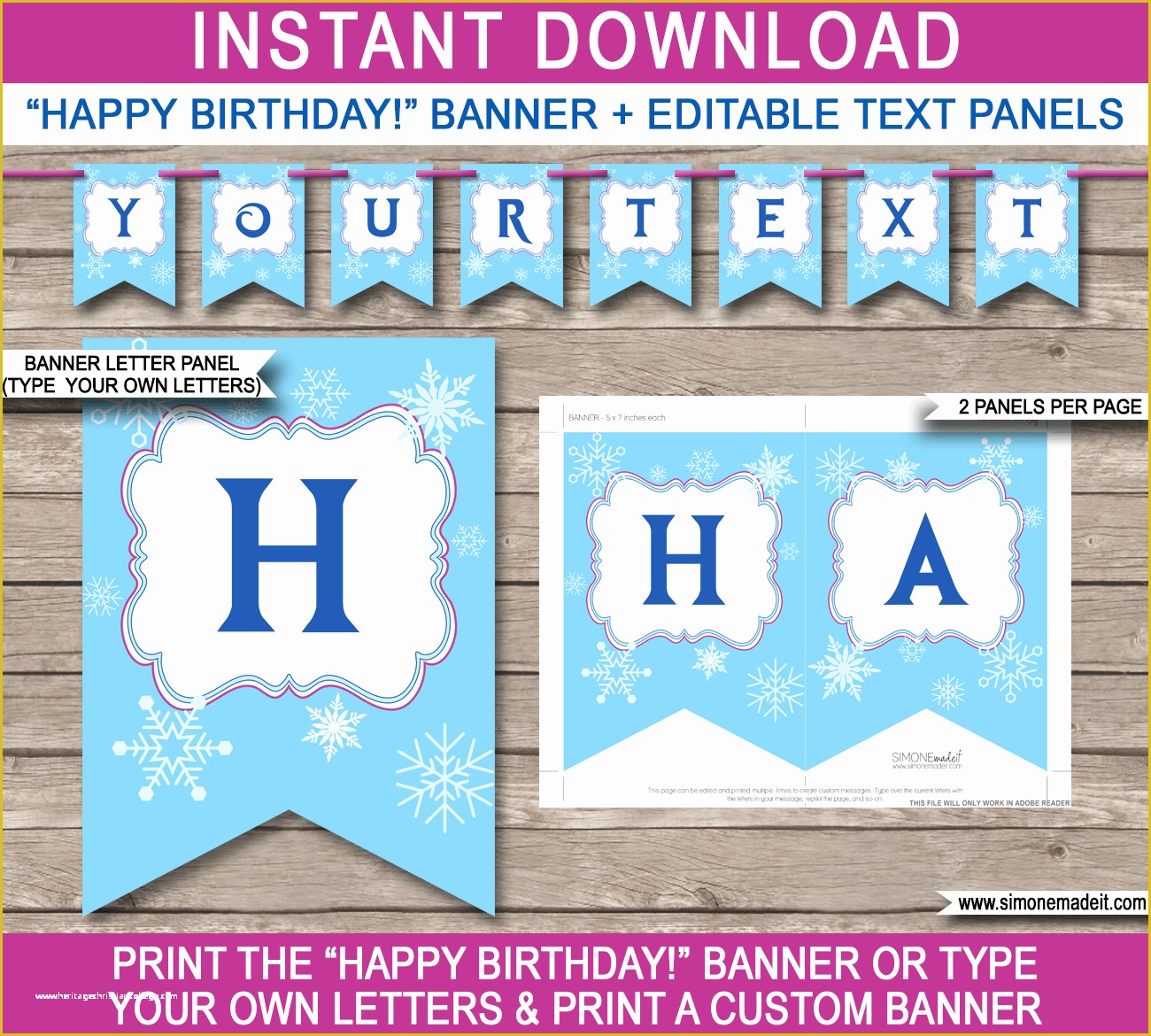 Free Printable Happy Birthday Banner Templates Of Happy Birthday Banner Template Printable Printable 360