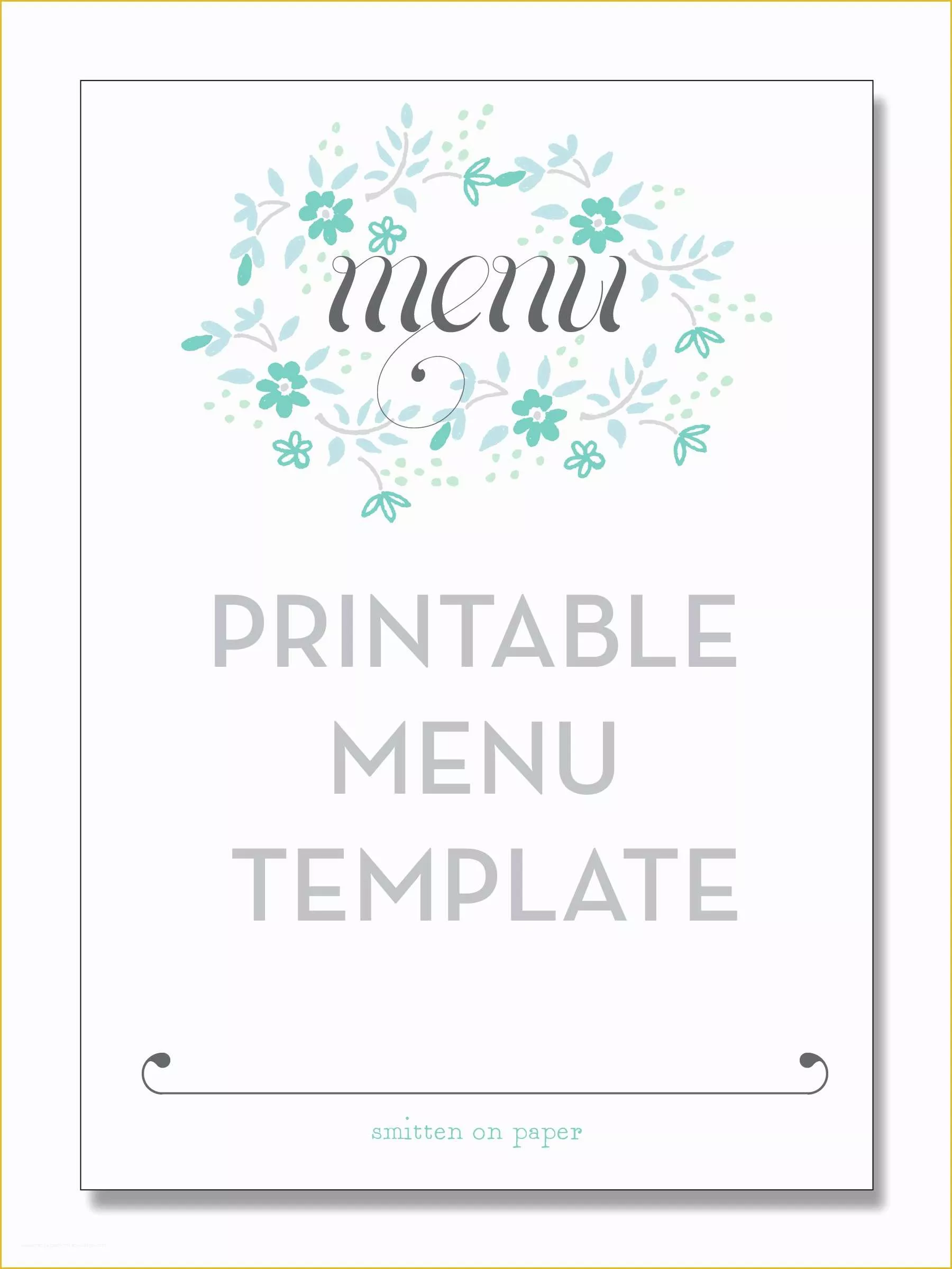 Free Printable Holiday Menu Template Of 5 Best Of Free Printable Christmas Dinner Menu