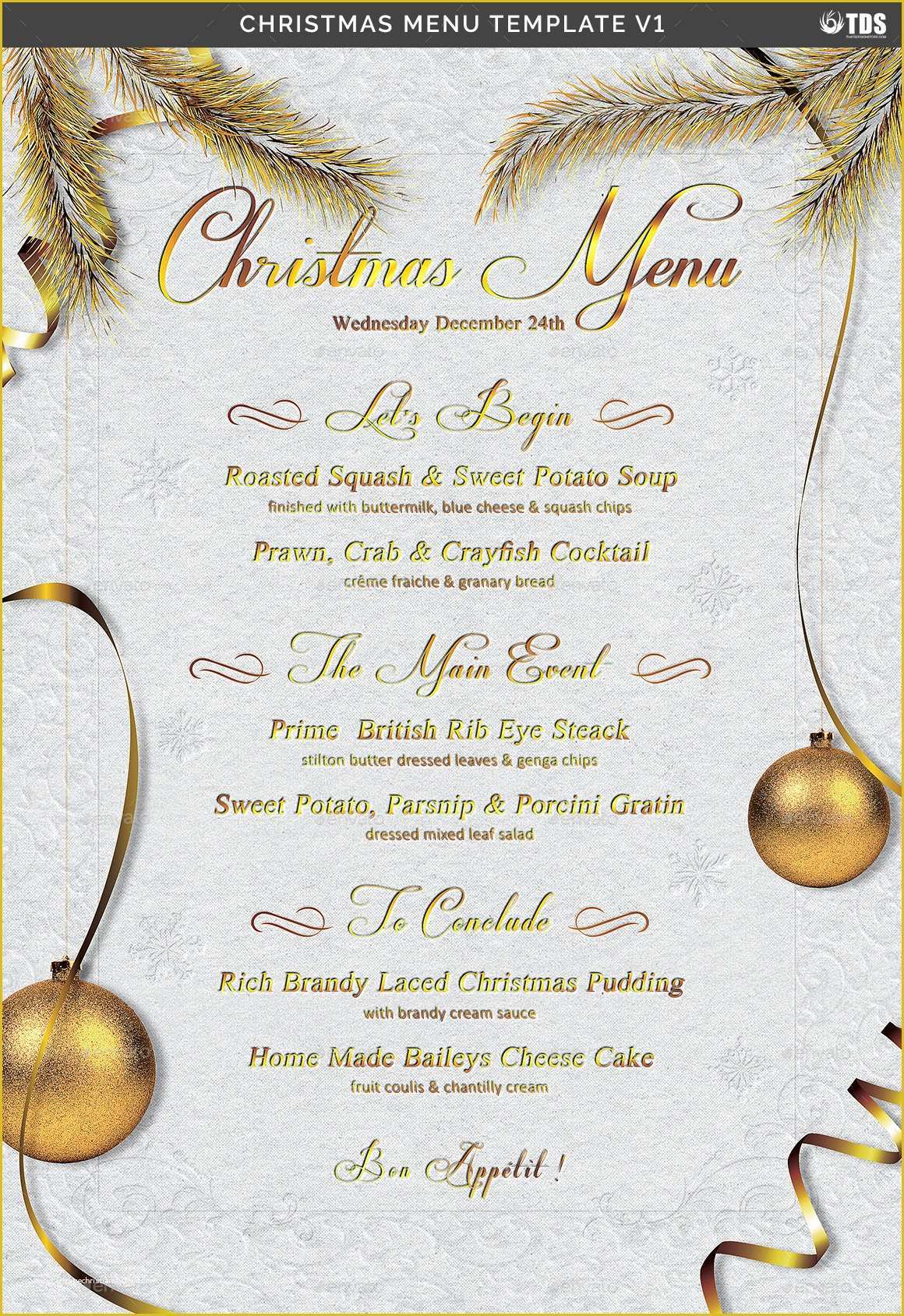 Free Printable Holiday Menu Template Of Christmas Menu Template V1 by Lou606