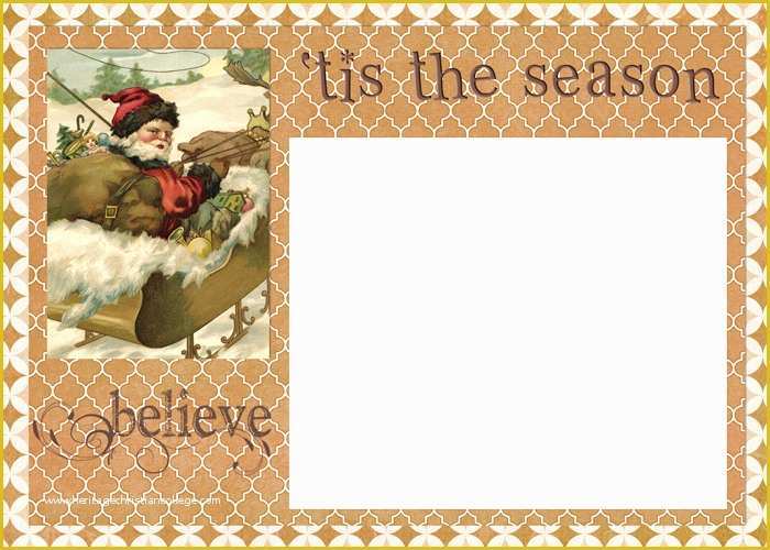 Free Printable Holiday Photo Card Templates Of Digital Goo Day – Tis the Season Christmas Card Template
