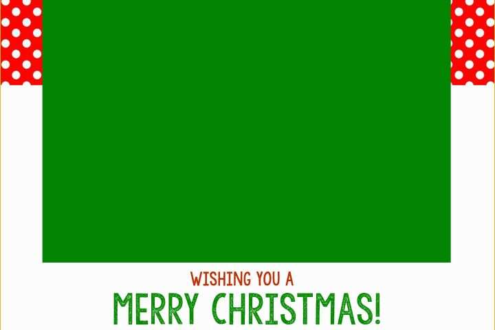 Free Printable Holiday Photo Card Templates Of Free Christmas Card Templates Crazy Little Projects