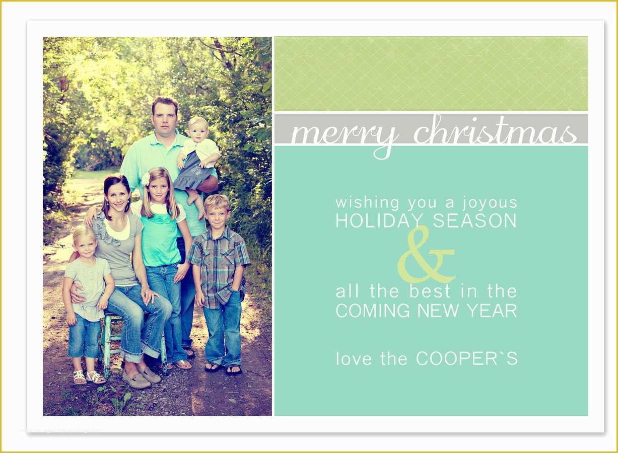 Free Printable Holiday Photo Card Templates Of Free Christmas Card Templates