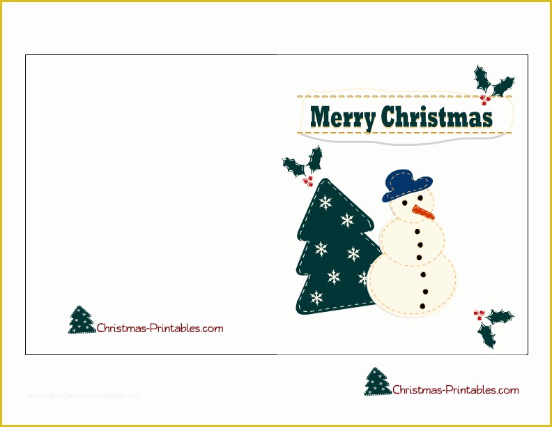 Free Printable Holiday Photo Card Templates Of Free Printable Christmas Cards